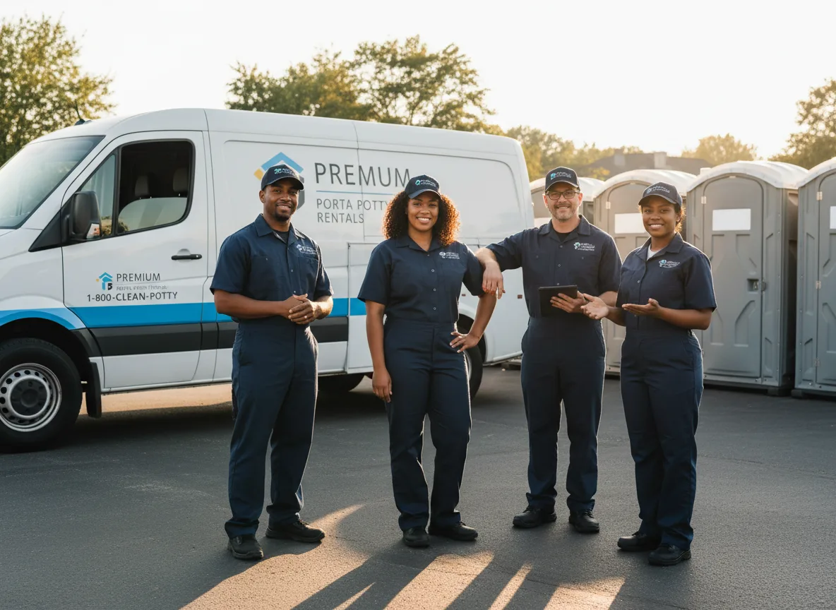 VIP Portable Toilets company in Curran, MI